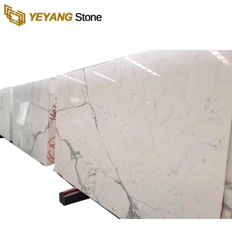 High Quality Natural White Marble for Kitchen/Countertop/Bathroom/Wall/Floor/Tile
