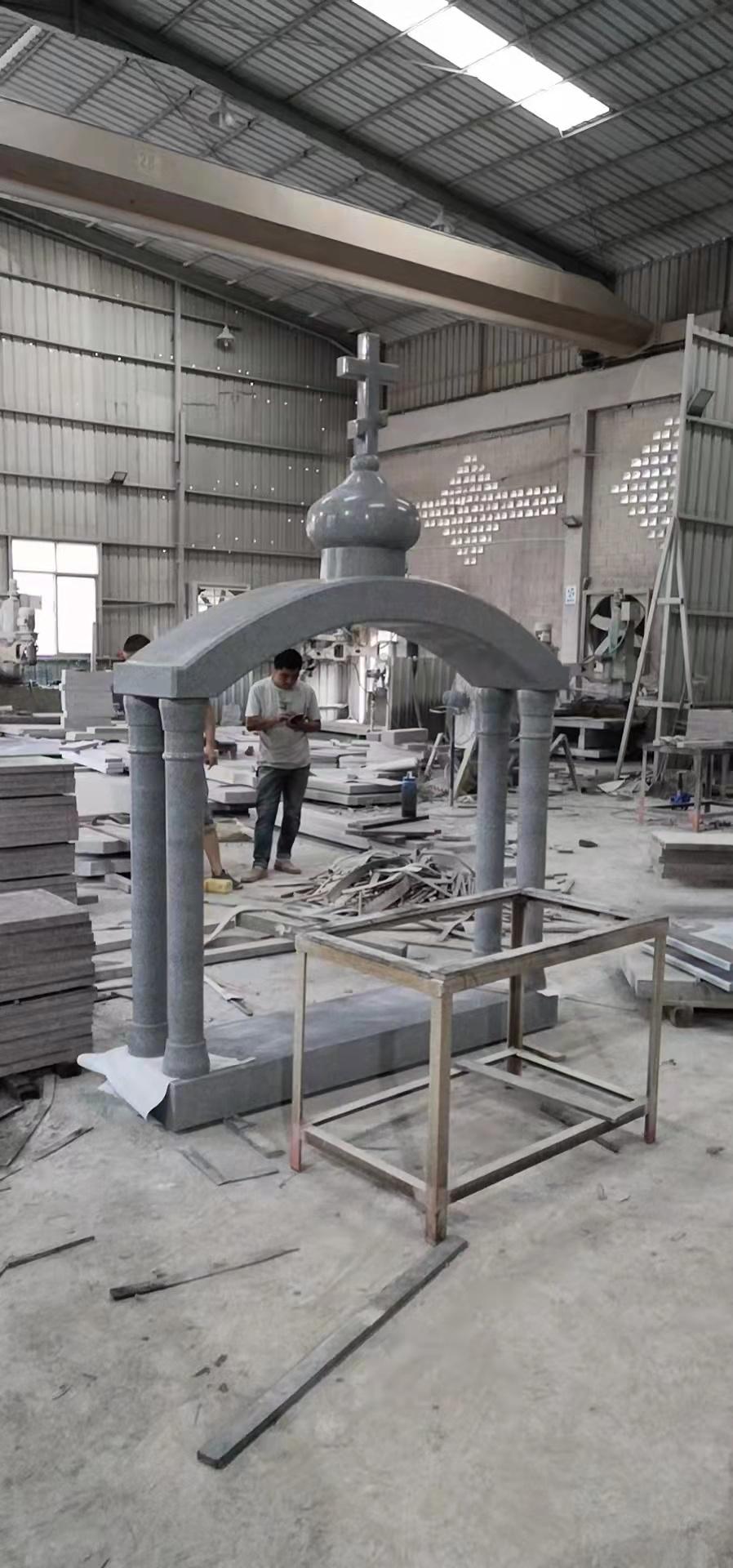 Muslim Tombstone G603 Granite G633 Tombstone Large Custom Tombstone