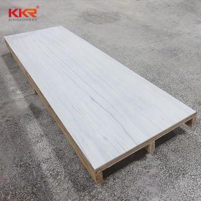 Korean Marble Color 20mm Acrylic Solid Surface Artificial Stone Slab