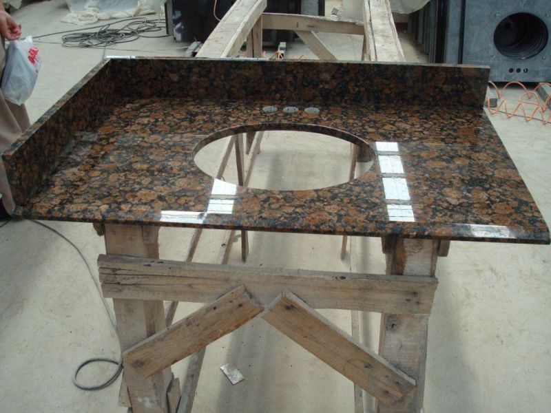 Natural Stone Tiger Skin Yellow Countertop