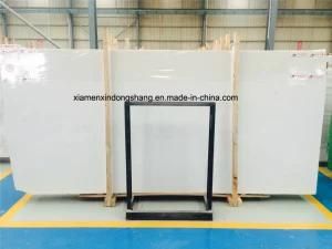 Pure White Sivec White Marble Slabs/Tiles for Walling/Flooring/Countertop/Kitchen/Bathroom