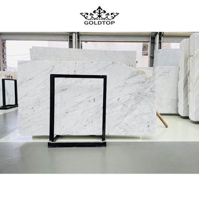 Natural Stone Factory Price Carrara White Marble Floor Tiles/Countertop/Tabletop/Wall Tiles/Slab Tiles