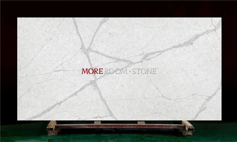Promotion Product China Hot Sale Artificial Stone White Marble Quartz Stone Slab for Kitchen Countertops