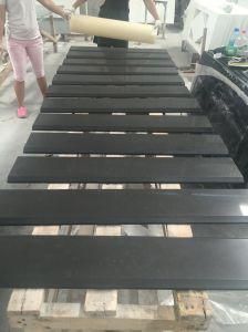 Pure Black-Threshold Quartz Kitchen Countertop Worktop Bar Top