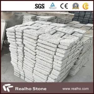 Cheap Price Chinese Light Grey Granite G623 Tumbled Cobble Stone for Sale