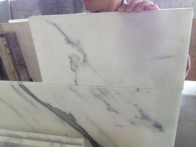Calaeatta White Stone Marble for Flooring Tiles Slabs Countertops/Worktops/Vanitytops