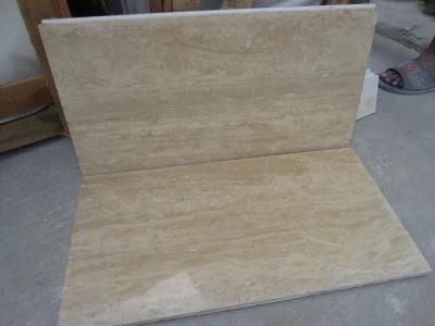 Beige Travertine Slabs Polished Travertines