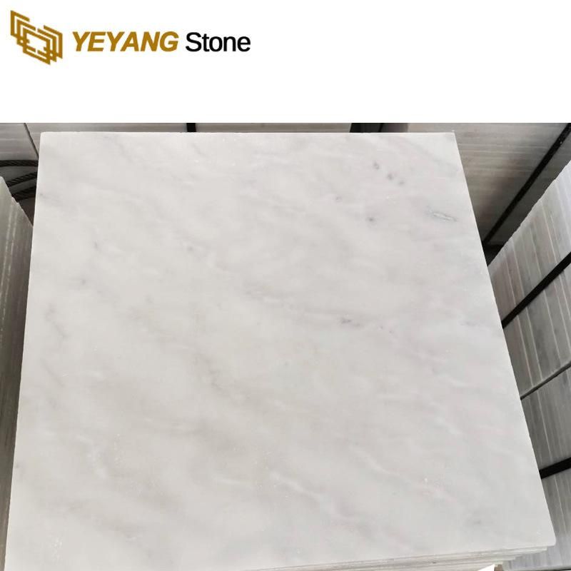 Natural Polished White Marble Stone Floor Tiles and Marbles Floors