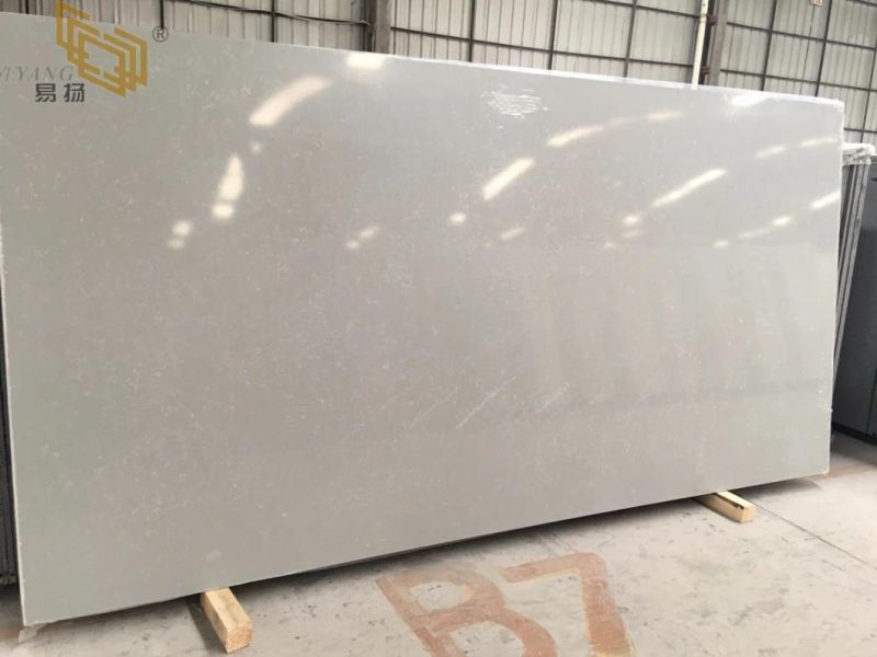 Artificial Grey/White/Black/Brown/Crystal Quartz Slabs for Countertops/Vanitytop/Worktops/Island/Table Design Wholesale