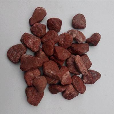 River Polished Pebbles for Landscaping Natural Pebble Red Color Machine Pebble