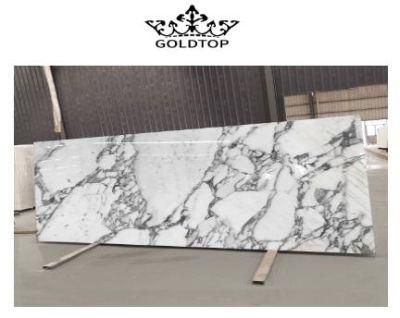 Vintage Arabescato White Natural Marble for Kitchen and Villa Countertops