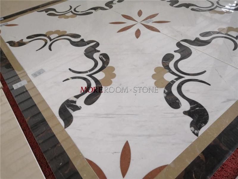 Commercial and Residential Choice Marble Waterjet Medallion for Flooring Design