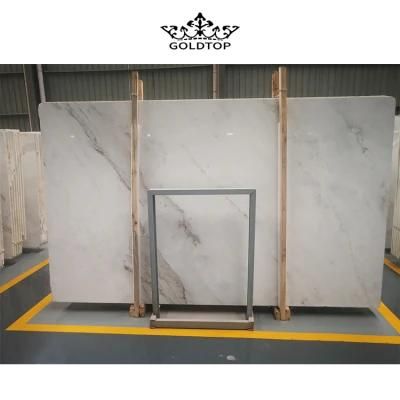 Natural Stone Elba White Marble, Chinese Calacatta White Marble Slabs for Interiors/Indoor/Floor/Wall Decoration/Background