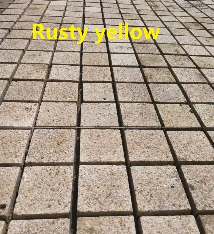 Granite Cobble Stones Anti Slip Stone Pavers for Outdoor Drive Way