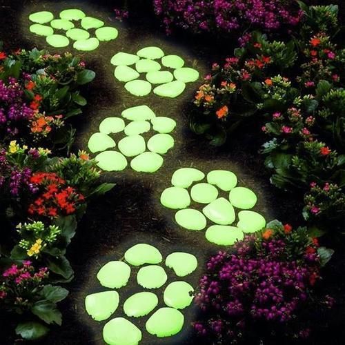 Glow in The Dark Stone Stones Natural Glow in The Dark Stone Glowing Luminous Stone Glowing