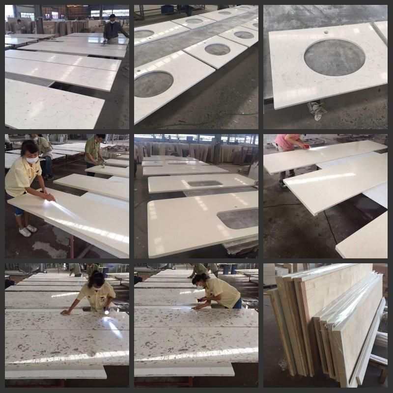 Artificial Stone Engineered Stone with Marble Looking for Countertop and Background