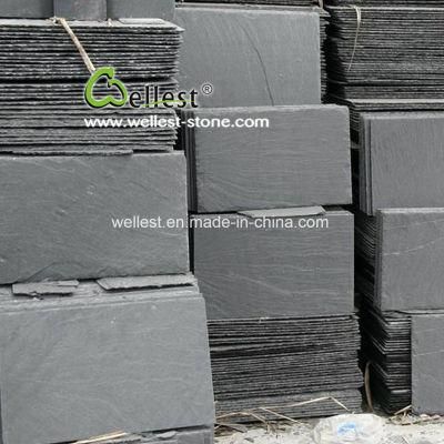 Black Slate Roof Tiles, Slate Roofing Tiles, Roof Covering and Coating, Stone Roofing
