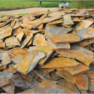 Outdoor Flagstone Walkway Pavers Rusty