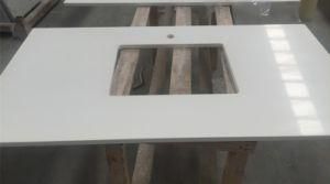 P028 Pure White / High Quality Quartz Vanity Top