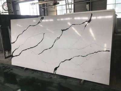 Calacatta Color Artificial Quartz Stone Made by China Quartz Stone Manufacture