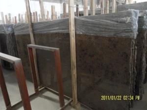 Polished Natural Stone Emperador Dark Marble Slabs for Wall/Flooring