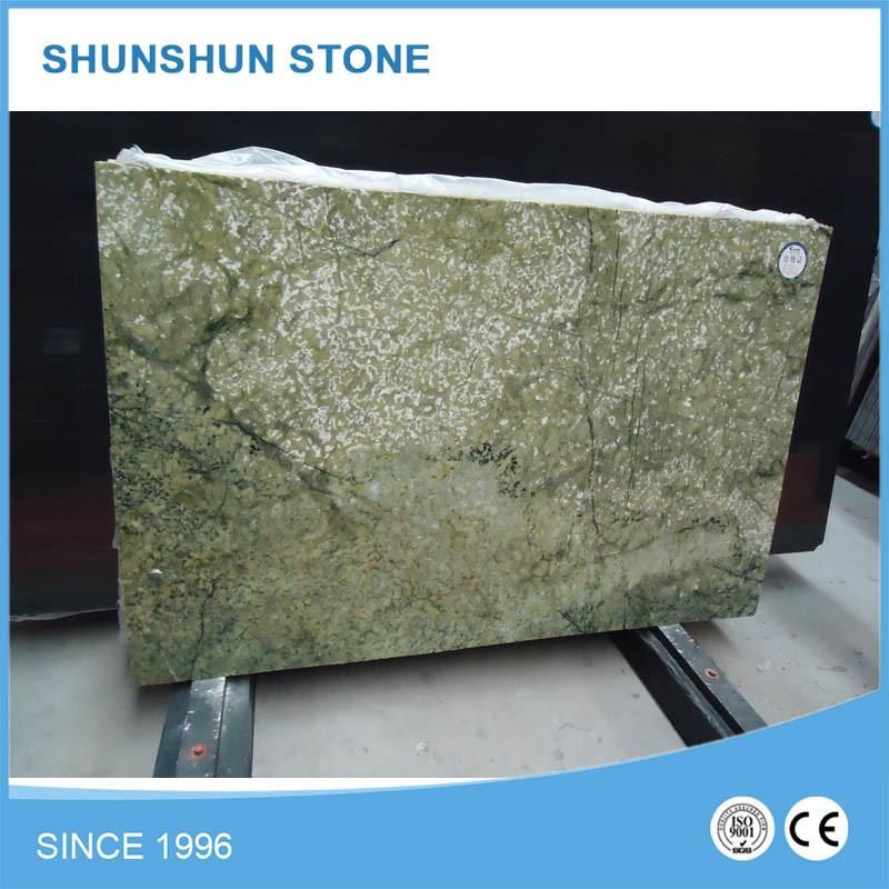 China Dangdong Green Marble Slabs for Wall and Floooring