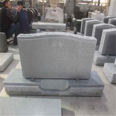 American Light Gray Die P5 Serp Top Monument &amp; Tombstone