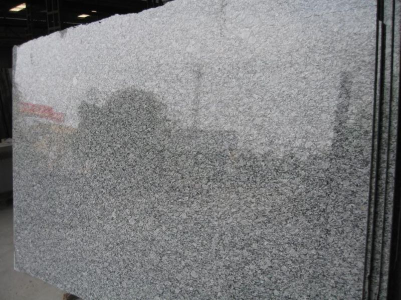 Seawave Flower Granite Chinese Natural Grey Granite Big Polished Slabs