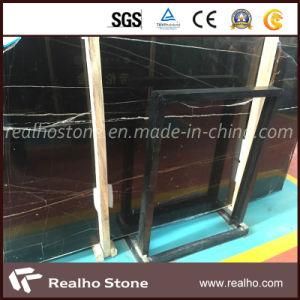 Polished Sahara Noir/Nero Aziza Marble Slabs for Flooring