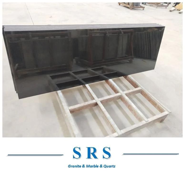 Absolute Black Shanxi Black Granite for Paving, Tombstone, Countertop, Garden
