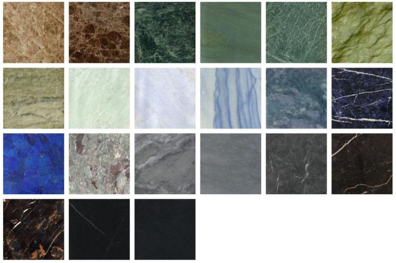 Luxury Water Jet Marble Inlay Flooring Patterns Marble Floor Medallion for Majlis Men Sitting Room Floor Decoration