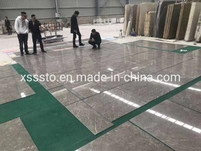 High Quality Cyprus Ash Light Grey Marble Tiles for Project Customized