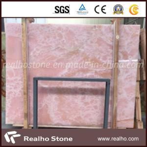 Pink Onyx Marble Slab for Home Decoration