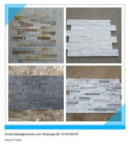 Natural Slates and Quartize Stones Veneer / Cultured Stone for Wall Cladding in Stock From Factory