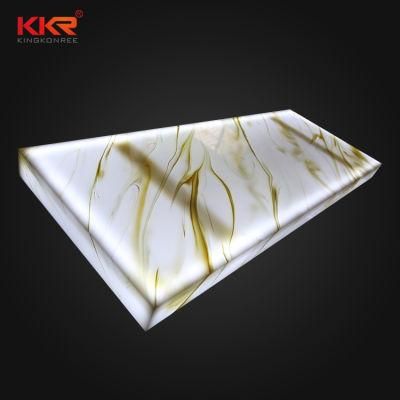 Translucent Resin Stone Solid Surface Countertops