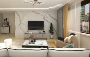 Sintered Stone Bathroom Sink Background Wall Bathroom Sink Decoration Furniture Table Surface Kitchen Countertop Big Stone Slab