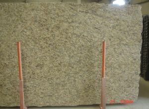 Gold Polished Slabs Granite for Flooring Tiles and Kitchen Countertop