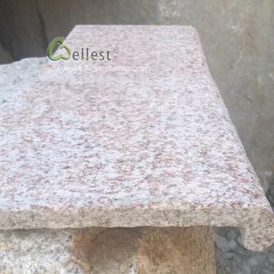 G682 Yellow Granite Drop Face Pool Coping