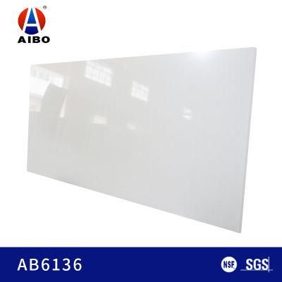Scratch Resist Honed Finish Quartz Kitchen Countertops 3000mm X 1400mm