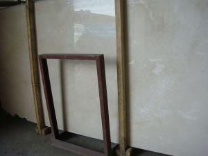 Cream Marfil Marble Tile, Marble Curved Plate, Beige Marble
