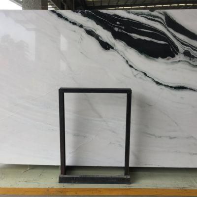 Panda White Marble Stone for Flooring Tiles Slabs Countertops/Worktops/Vanitytops