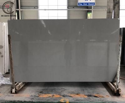 Pure Color Large Size Surface Polishing Artificial Quartz Stone Slab