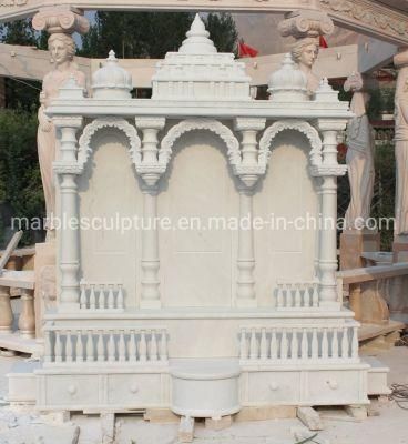 Natural Indoor Decorative Exquisitely Hand Carved Marble Fireplace (SYMF-406)