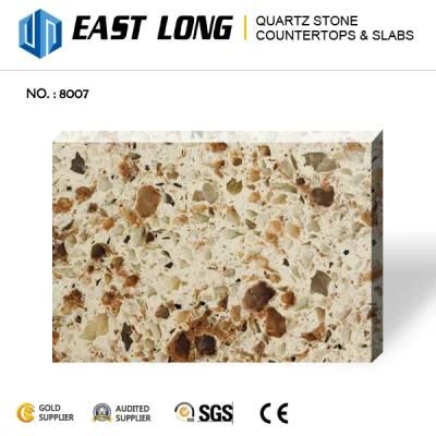 Quartz Stone Slabs for Countertops as Granite Pattern