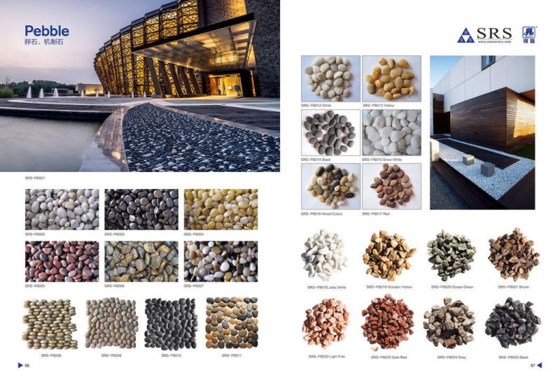 High Quality Natural White Pebble for Landscaping/Paving/Garden Yard/Indoor/Decoration/Outside Flooring/Paving/Lands