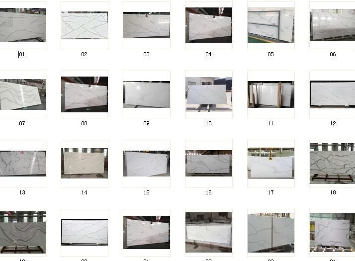 Quartz Stone Kitchen Benchtop Quartz Stone Slab Countertop Artificial Quartz