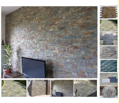 Honed Landscape Stones Cultural Stone Tiles for Wall Cladding Flooring
