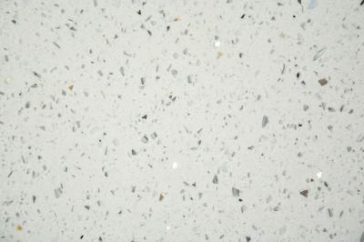 Simply White Mirror Glass Quartz for Impact Resistant Floor Tile