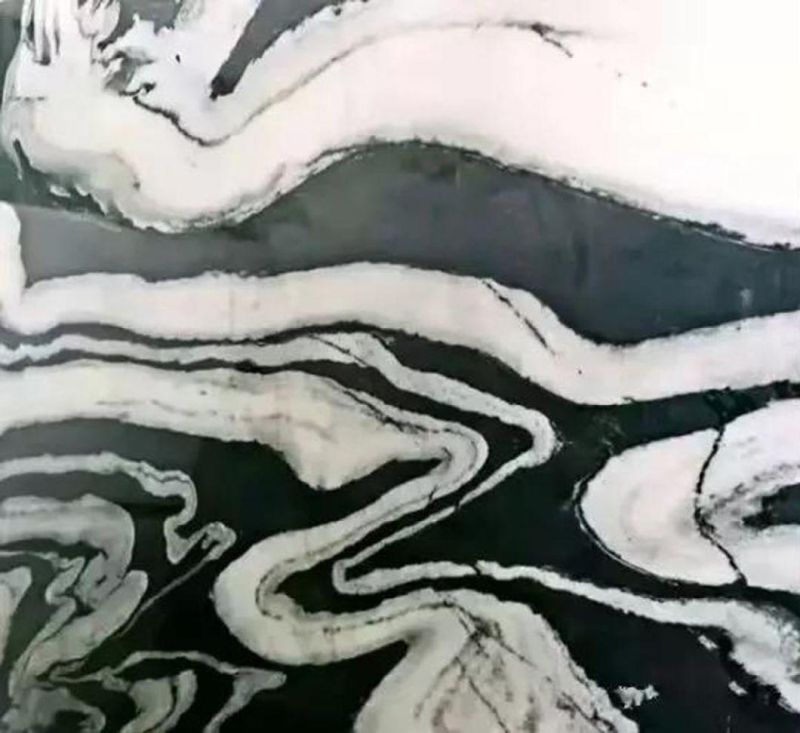 China Natural Panda White Black Marble for Table Countertop Wall Floor Bathroom Kitchen