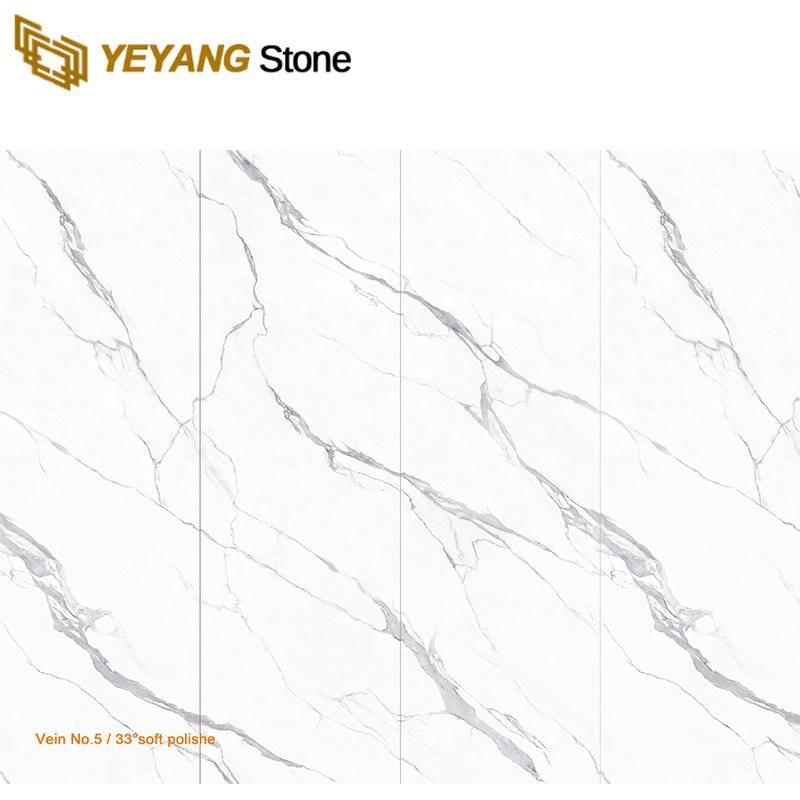 White Sintered Artificial Quartz Stone Tile/Slab for Kitchen Vanity/Countertop/Wall/Flooring